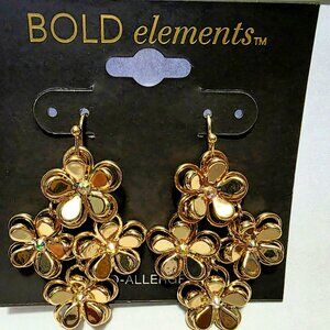 BOLD element  BE TOWER Flower Earrings